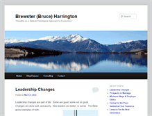Tablet Screenshot of brewsterharrington.com